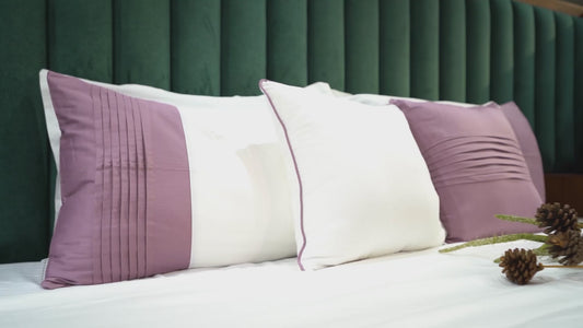 Pure Alabaster Colorplay Stripe 300 TC|500 TC Bed Set
